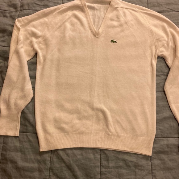 Vintage Izod+Lacoste V-Neck Sweater - Picture 3 of 7